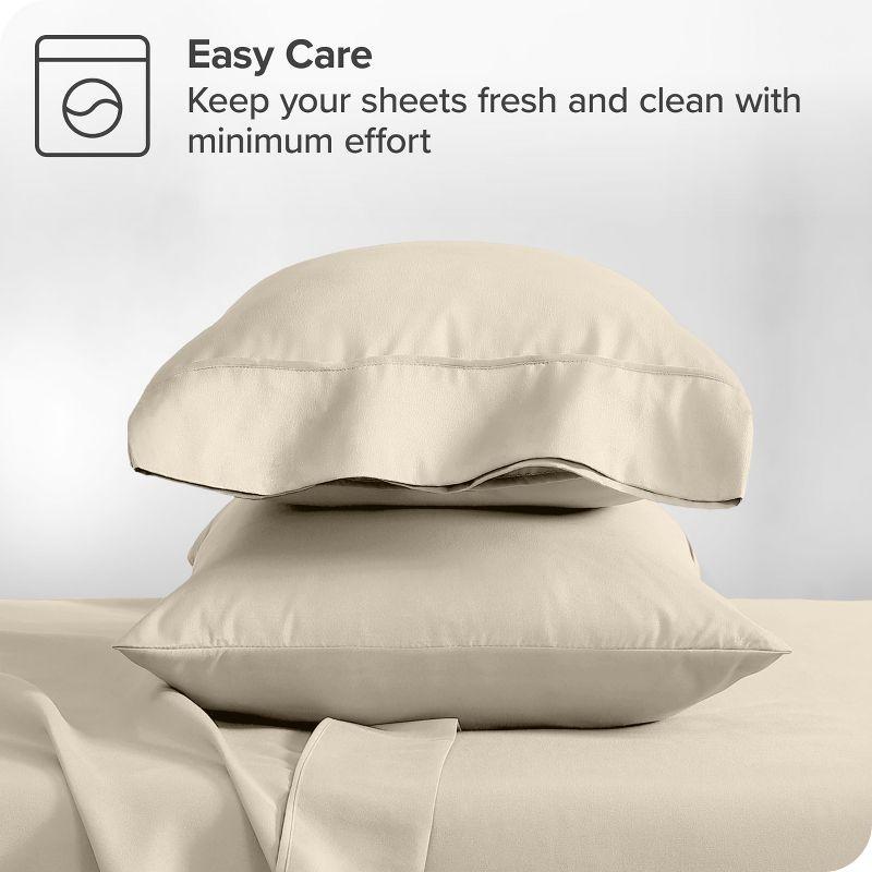 Bare Home Microfiber Machine Woven - Set of 2 (Set of 2)