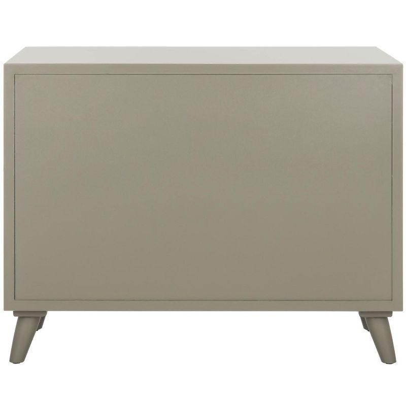 Blaize 3 Drawer Chest - CHS6601 - Dark Grey/Black - Safavieh