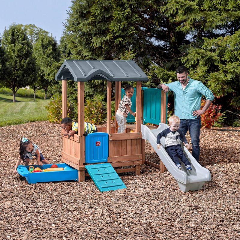 Step2 Step2 Woodland Adventure Kids Outdoor Playhouse for Toddlers