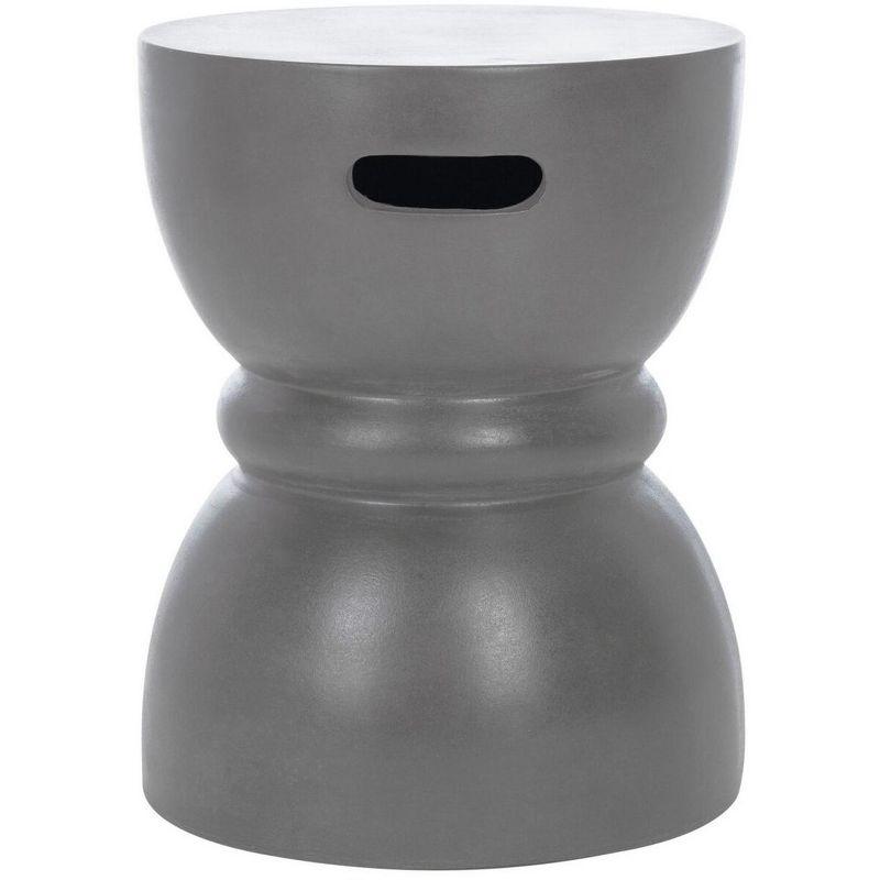 Haruki Concrete Accent Stool  - Safavieh