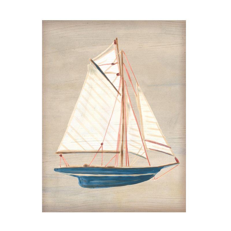 Modern & Contemporary " Driftwood Sailboat II "