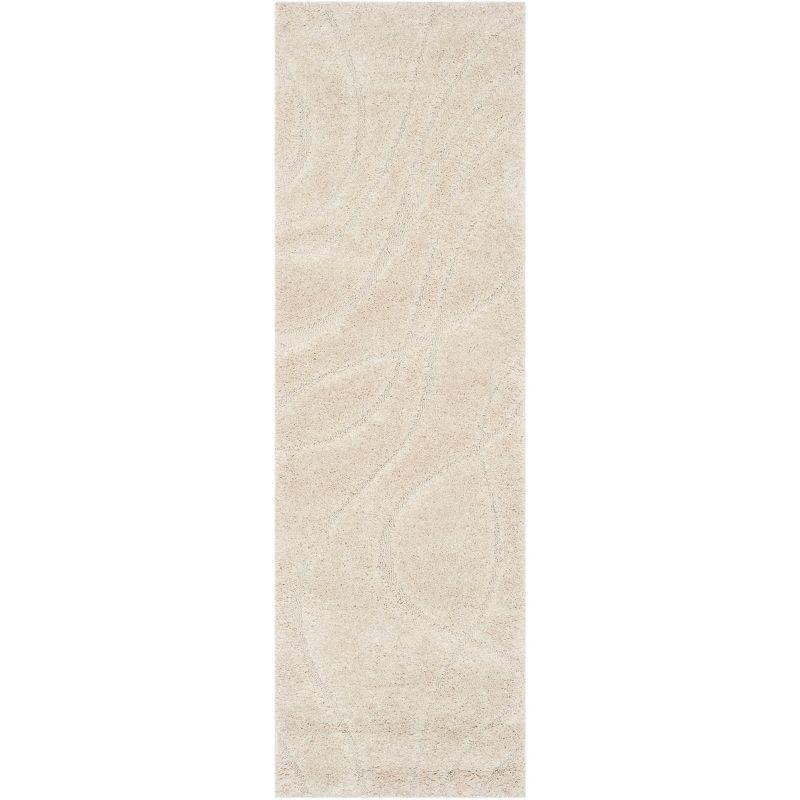 Florida Shag SG471 Power Loomed Area Rug  - Safavieh