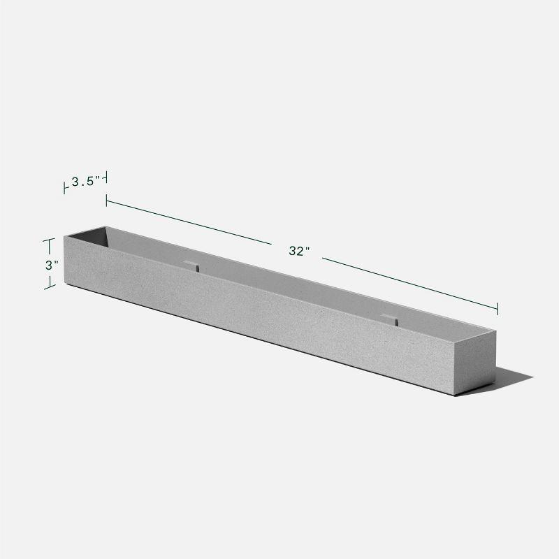 Geo Series Plastic Planter Box