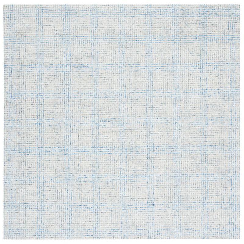 Abstract ABT656 Handmade Indoor Area Rug - Ivory/Beige - 6'x6' - Safavieh