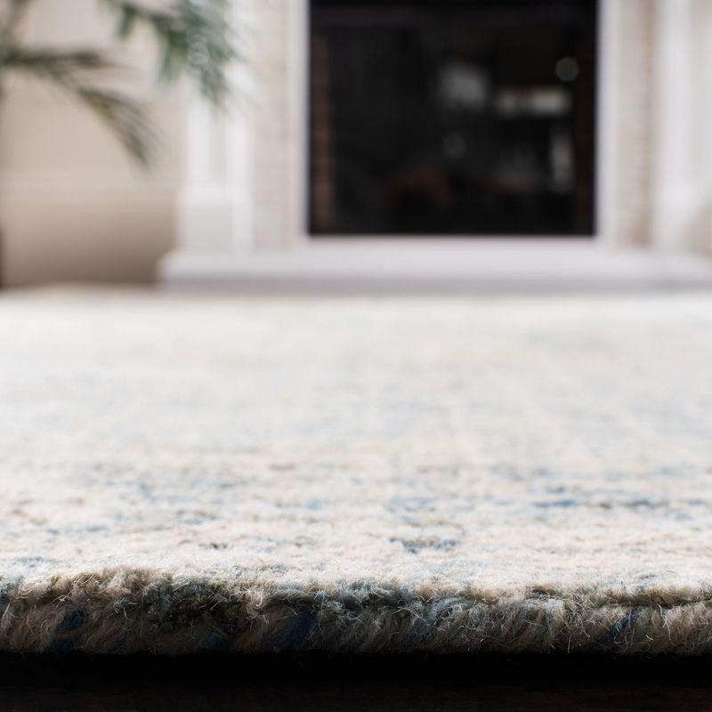 Abstract ABT762 Handmade Indoor Area Rug - Light Blue - 6'x9' - Safavieh