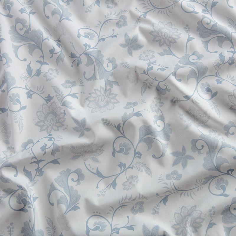Chanasya Elegant Ultra Soft Floral Microfiber Percale Sheet Set