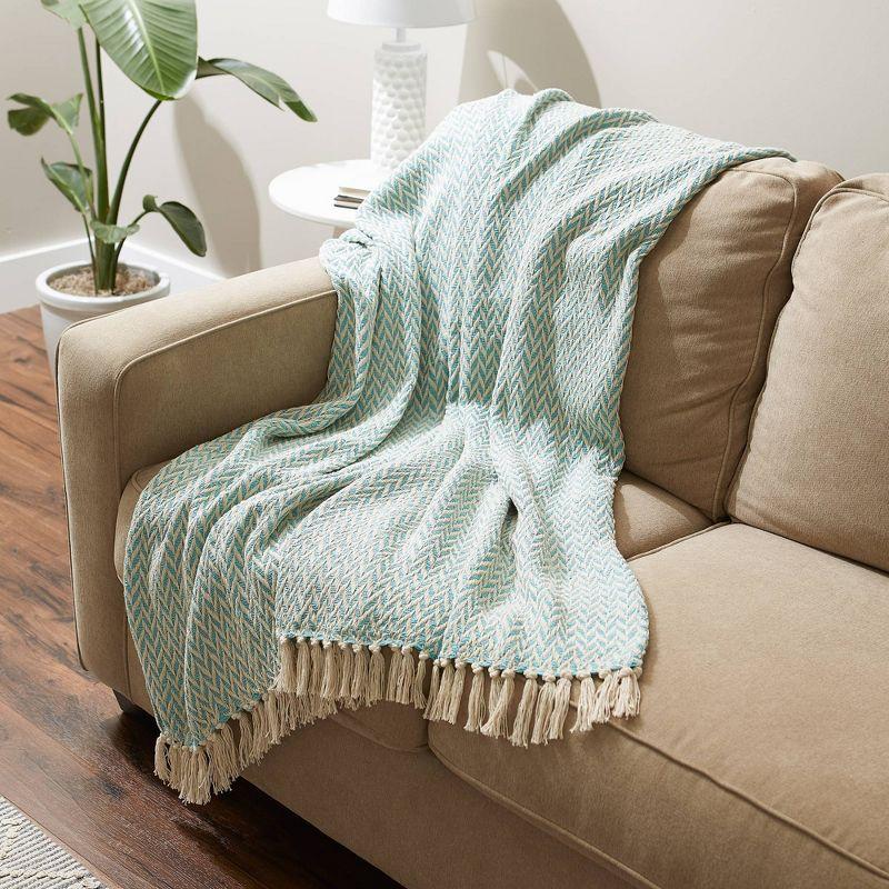 50"x60" Zig-Zag Throw Blanket - Design Imports