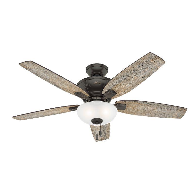 52" Kenbridge 5 - Blade Standard Ceiling Fan with Pull Chain and Light Kit Included