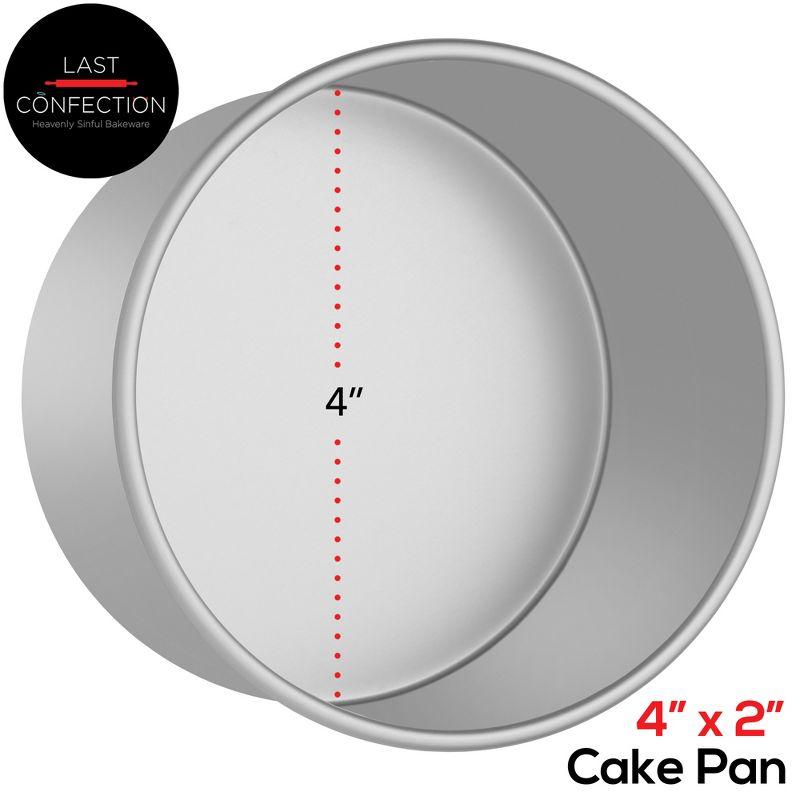 Last Confection Aluminum Round Cake Pans - Professional Bakeware