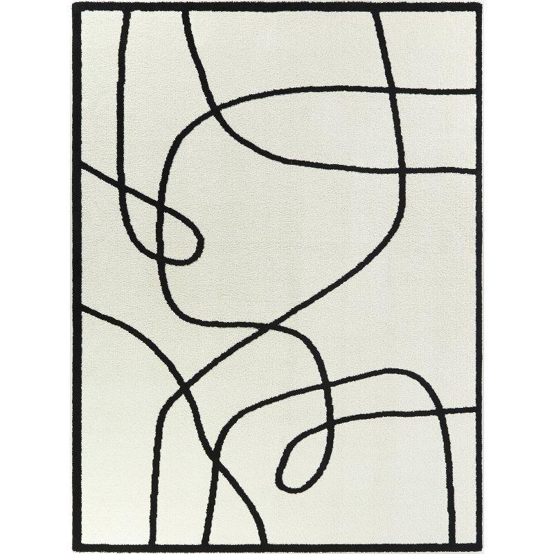 5'3"x7' Cajal Abstract Kids' Area Rug White - Balta Rugs