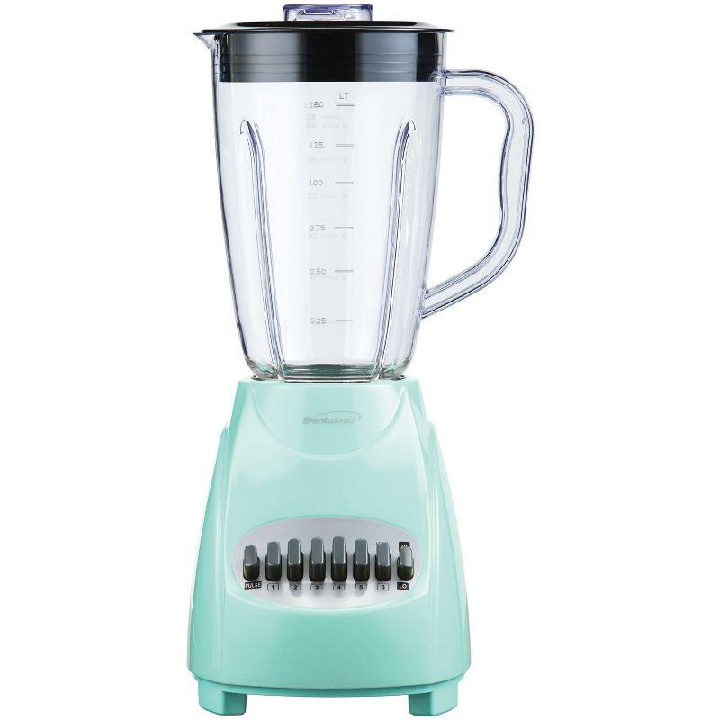 Brentwood 50-Ounce 12-Speed + Pulse Blender (Blue)