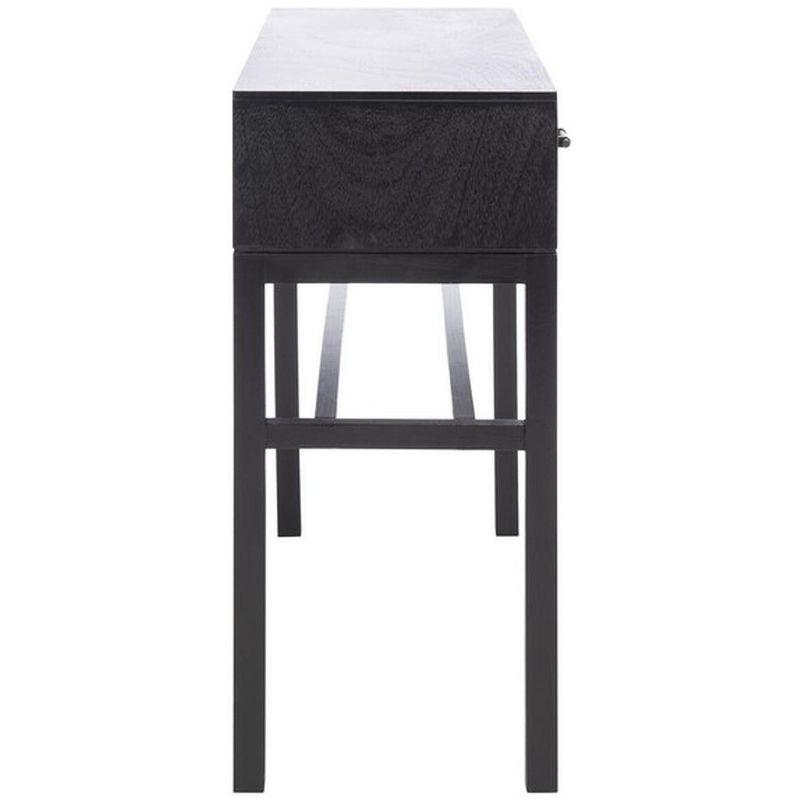 Ajana 2 Drawer Console Table - CNS5709B - Black - Safavieh