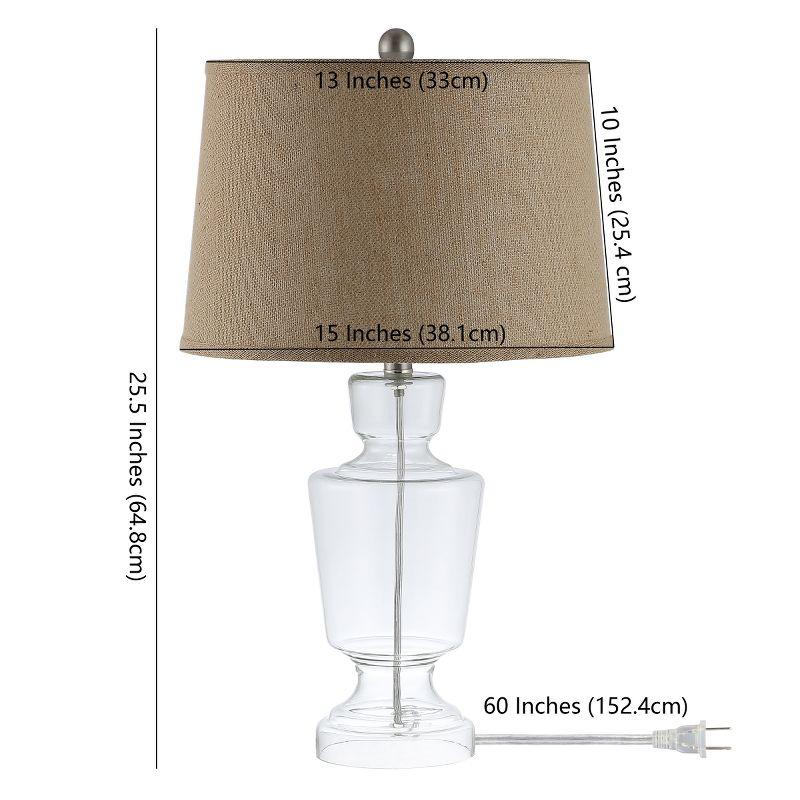 Amby Table Lamp (Set of 2) - 24 Inch Height - TBL4287 - Clear - Safavieh