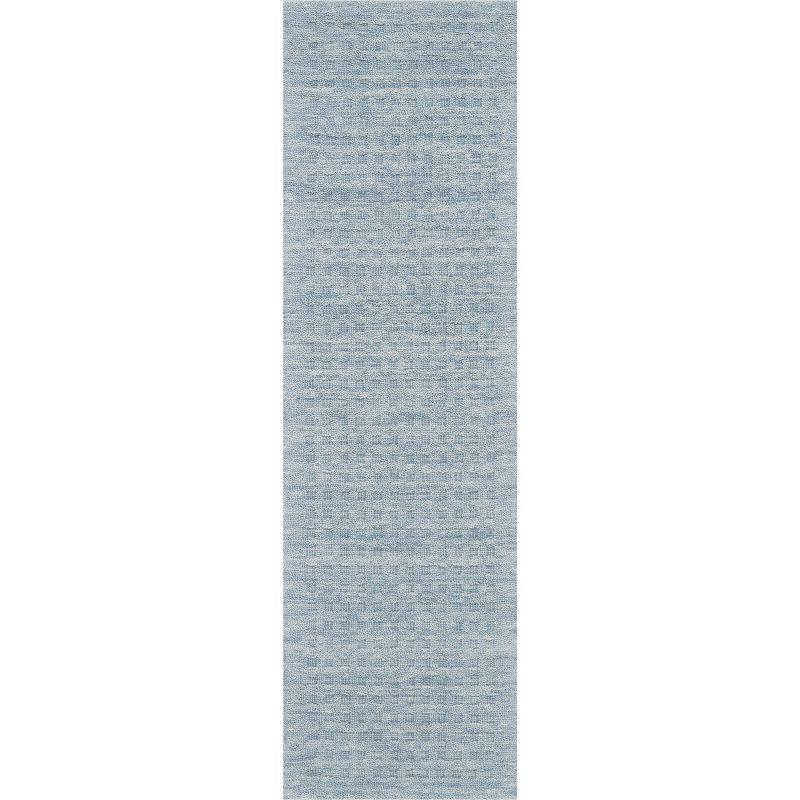 Nourison Perris Textured Indoor Area Rug Sky Blue 2'3" x 8'