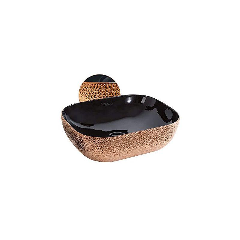 Whitehaus Collection Isabella Plus 15.75'' White Vitreous China Rectangular Bathroom Sink