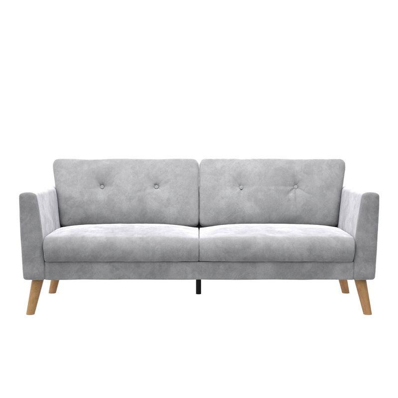 Gloria 75.5'' Velvet Square Arm Sofa