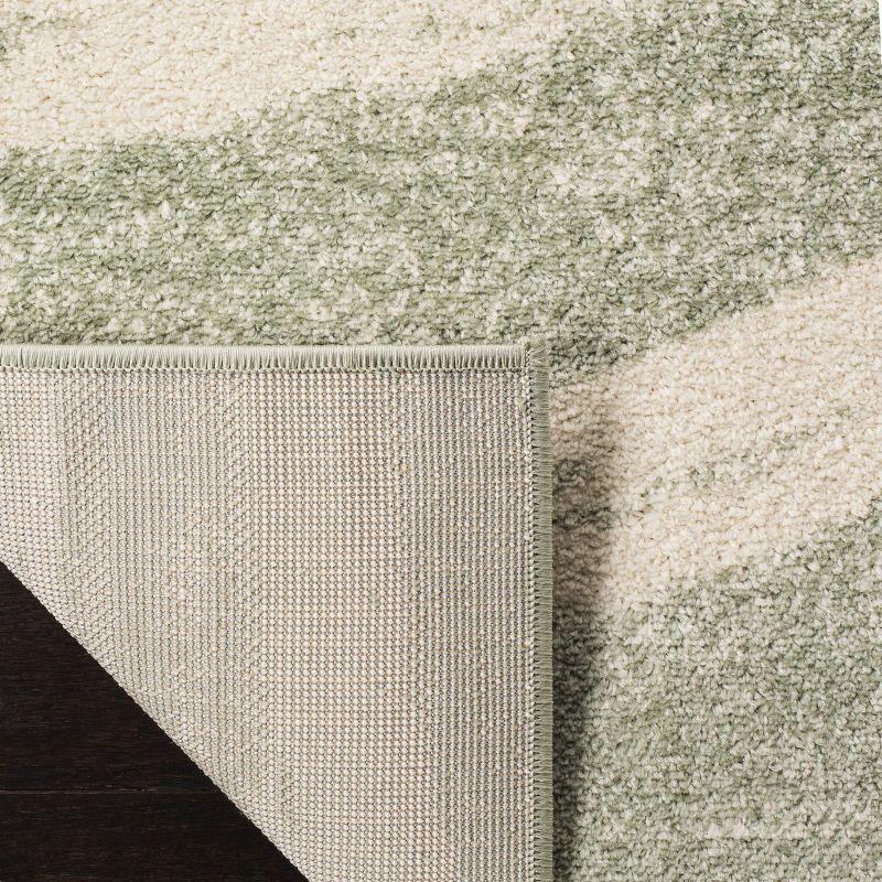 Adirondack ADR125 Machine Made Indoor Area Rug - Sage/Cream - 6'x9' - Safavieh