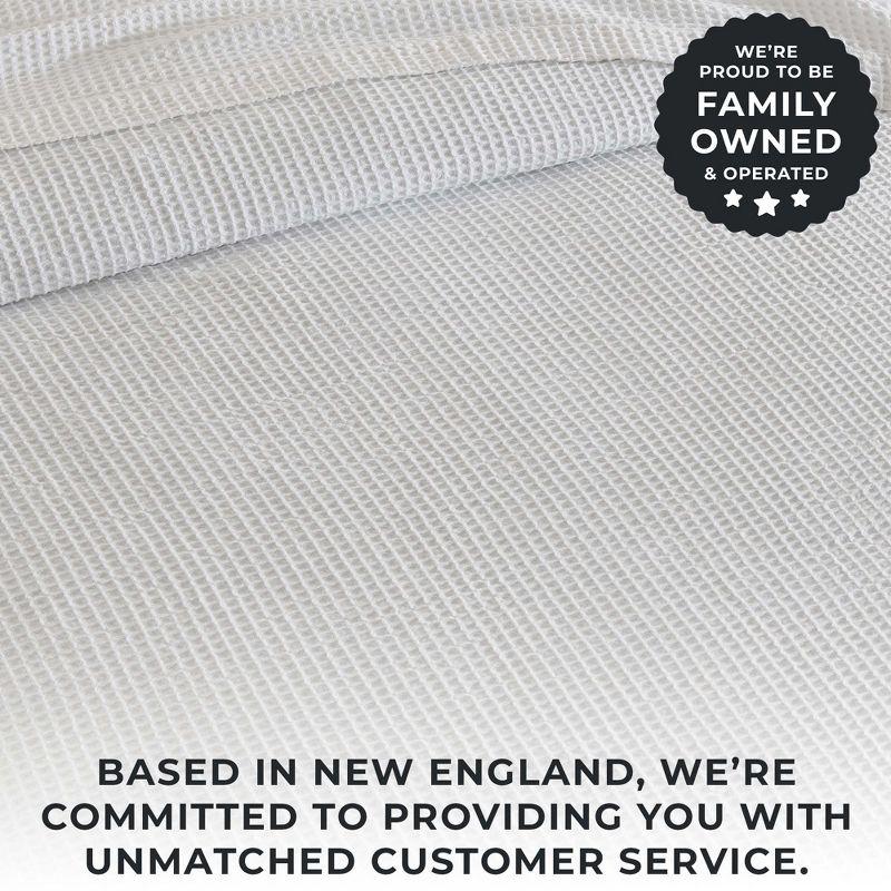 100% Cotton Waffle Weave All-Season Bed Blanket - Great Bay Home