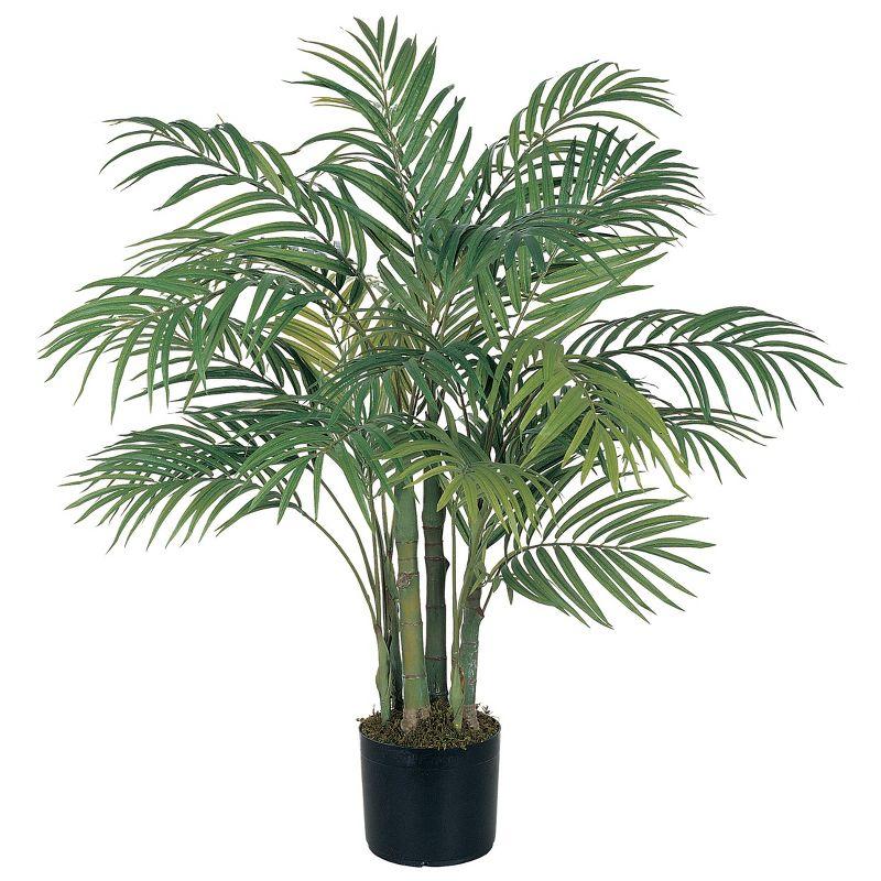 Nearly Natural 3-ft Areca Silk Palm Tree