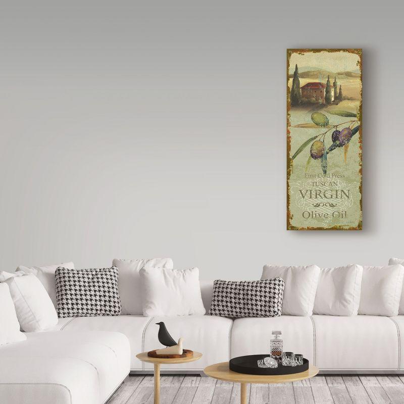 Trademark Fine Art - Lisa Audit 'Tuscan Delight IV' Canvas Art - 10x24