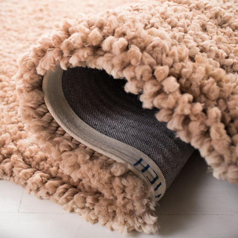 Popcorn Shag SG267 Hand Tufted Indoor Accent Rug - Beige - 2'x3' - Safavieh