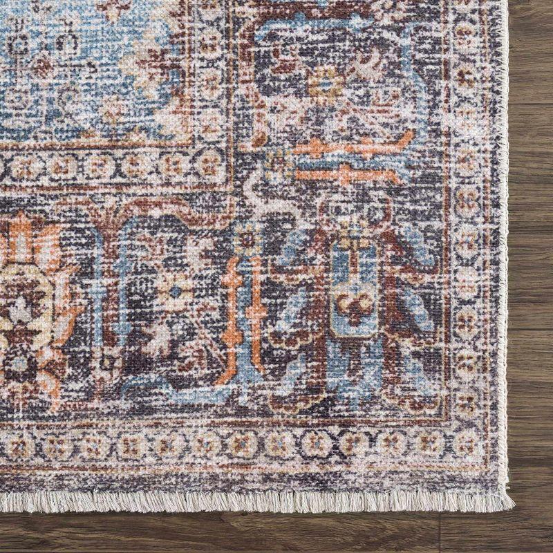 Hauteloom Rectangle Area Rug   Light Blue