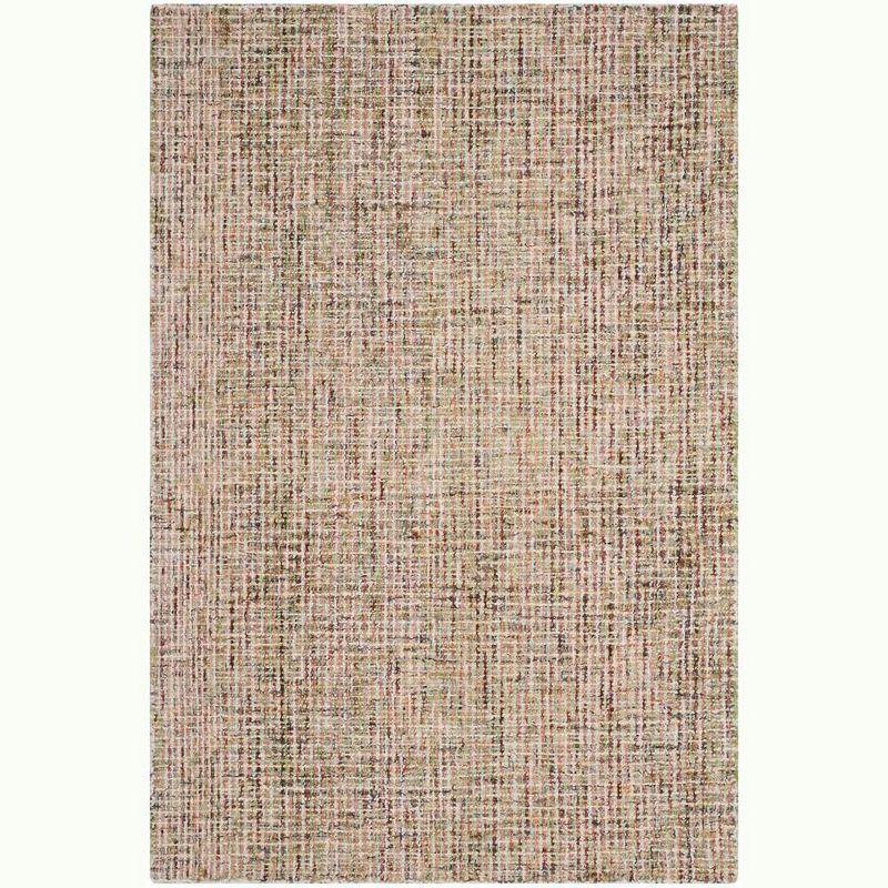 Abstract ABT468 Handmade Indoor Accent Rug - Gold/Blue - 3'x5' - Safavieh