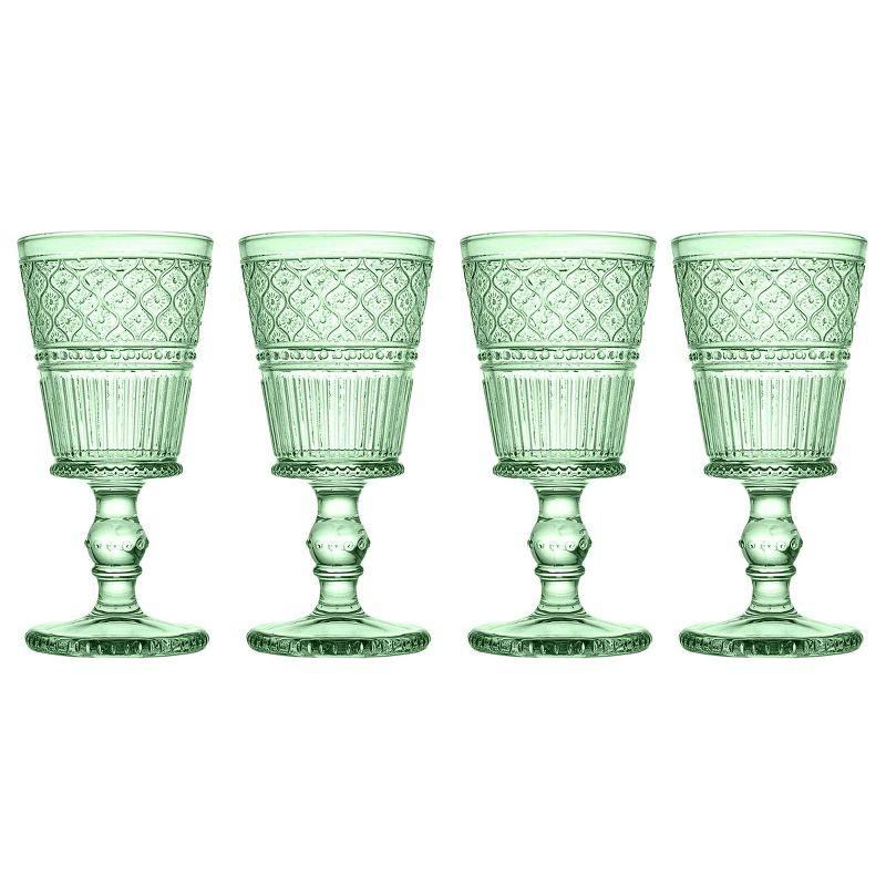 Godinger Silver Art Co Claro Goblet 9 oz (Set of 4)