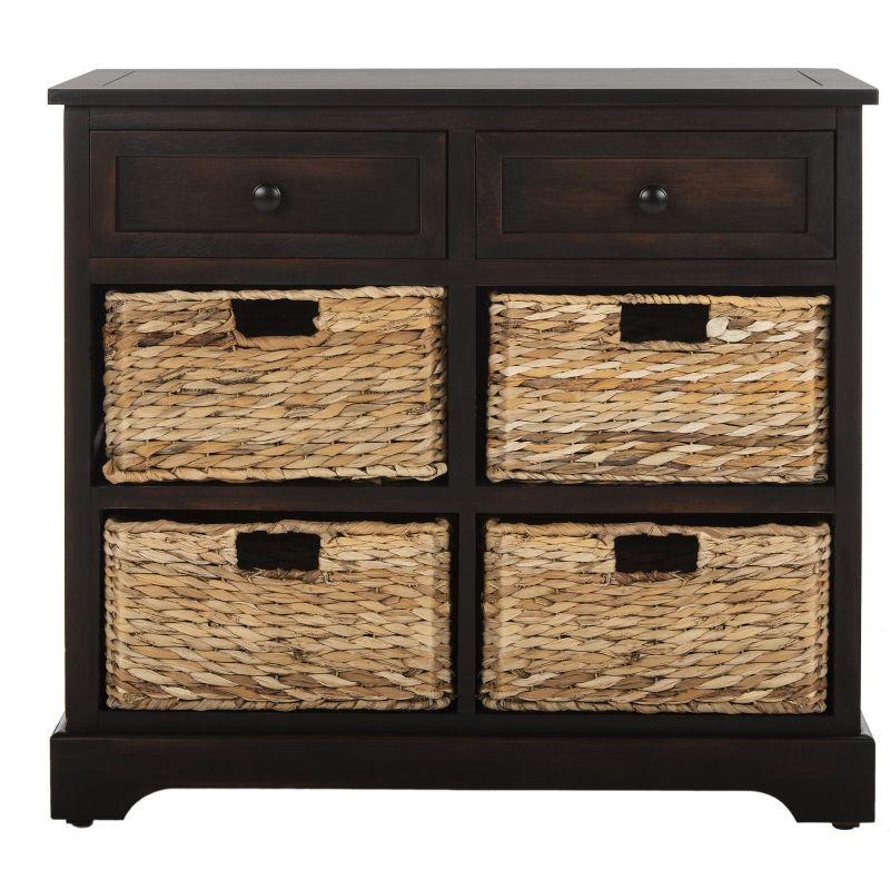 Herman Storage Unit - AMH5702 - Brown - Safavieh Couture