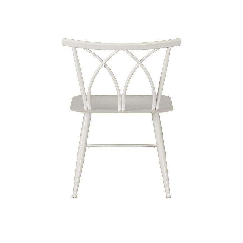 Set of 2 Avery Metal Dining Chairs - Lifestyle Solutions