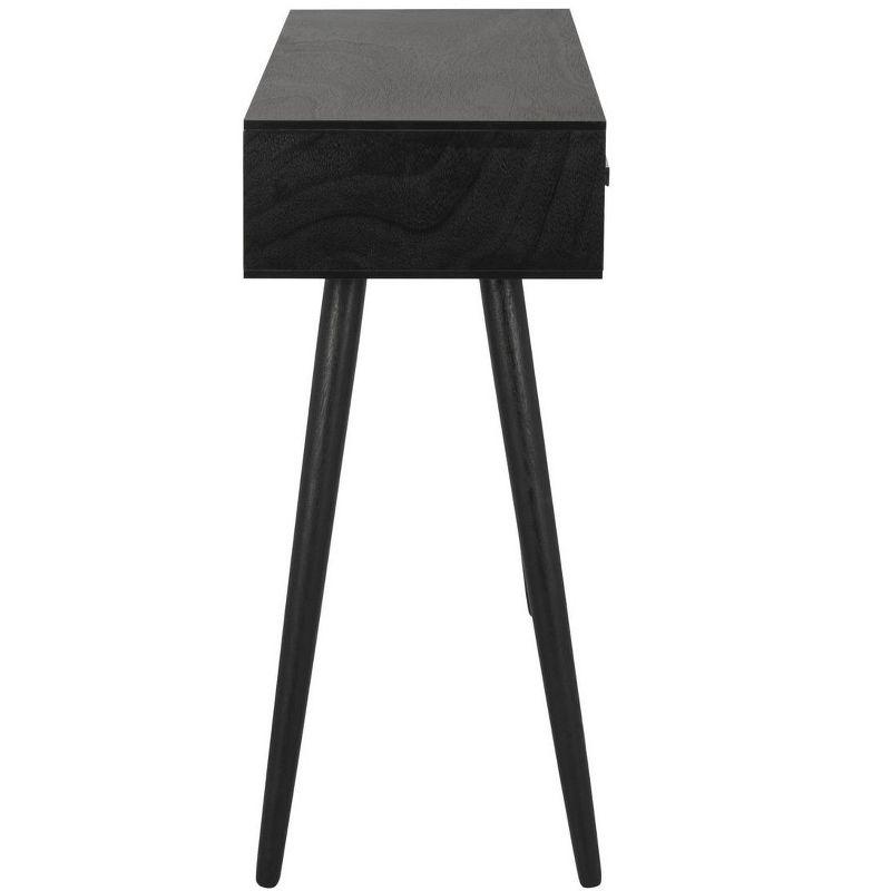 Albus 3 Drawer Console Table - CNS5701D - Black - Safavieh