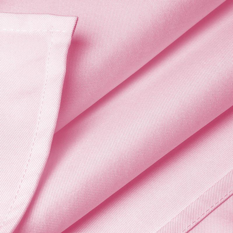 Lann's Linens Solid Color Rectangular Tablecloth