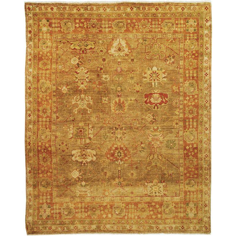 Oushak OSH118 Hand Knotted Area Rug  - Safavieh