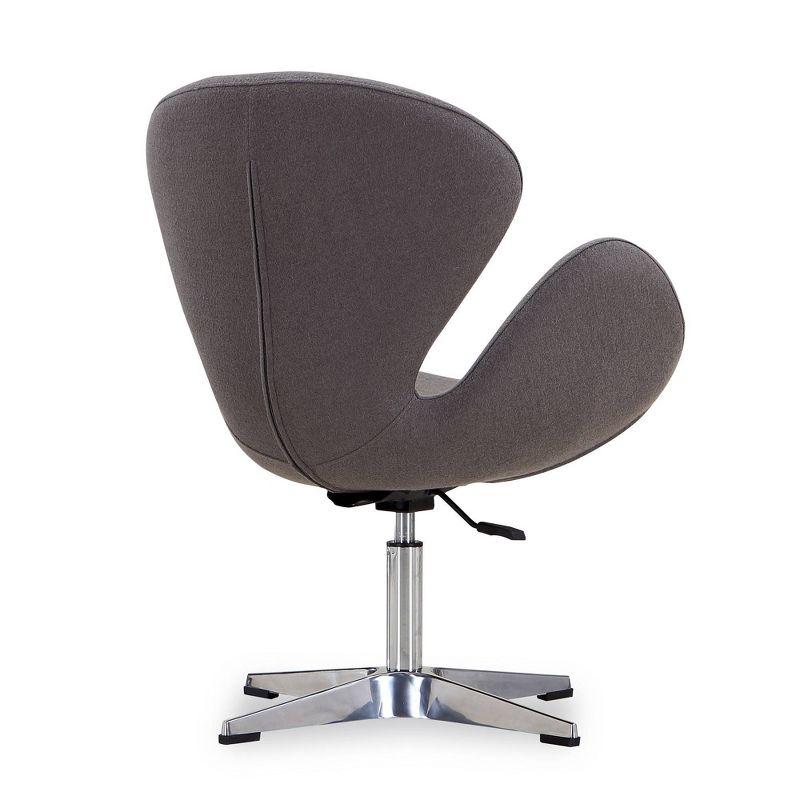 Skakke Upholstered Swivel Accent Chair