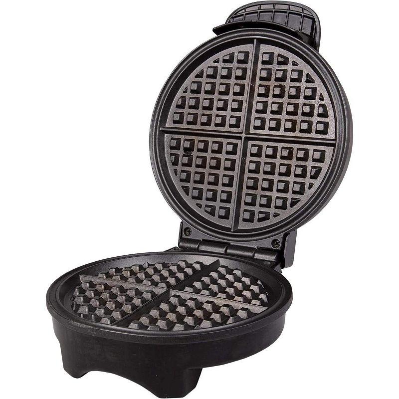 Cucina Pro Waffle Maker- Griddle Makes 7 Inch Thin, American Style Waffles for Breakfast - Non-Stick Waffler Iron with Adjustable Browning Control