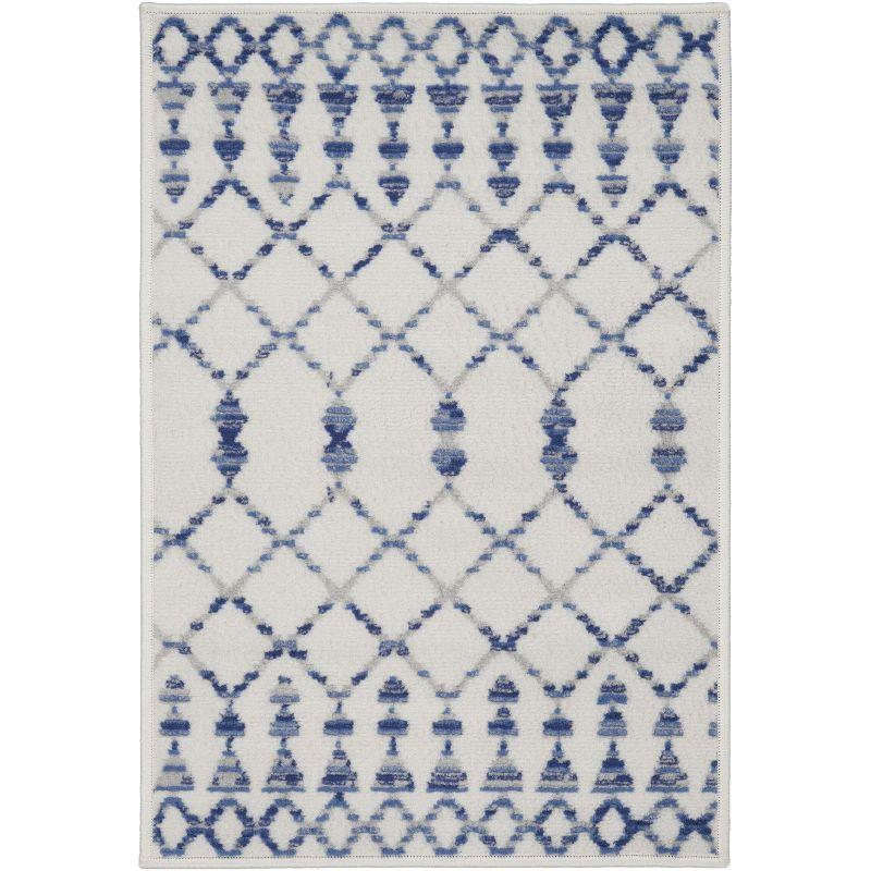 Nourison Whimsicle WHS02 Indoor only Area Rug - Ivory 2' x 3'