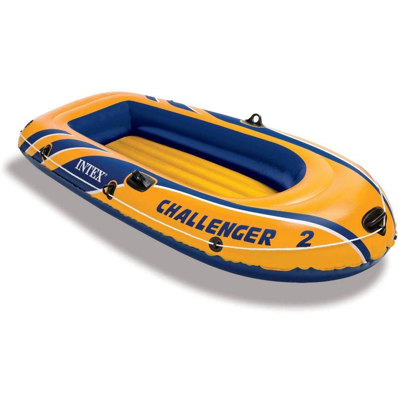 Intex Challenger 2 Inflatable Boat Set With Pump And Oars | 68367EP