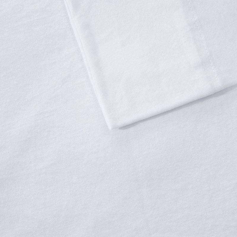 Cotton Blend Jersey Knit All Season Sheet Set