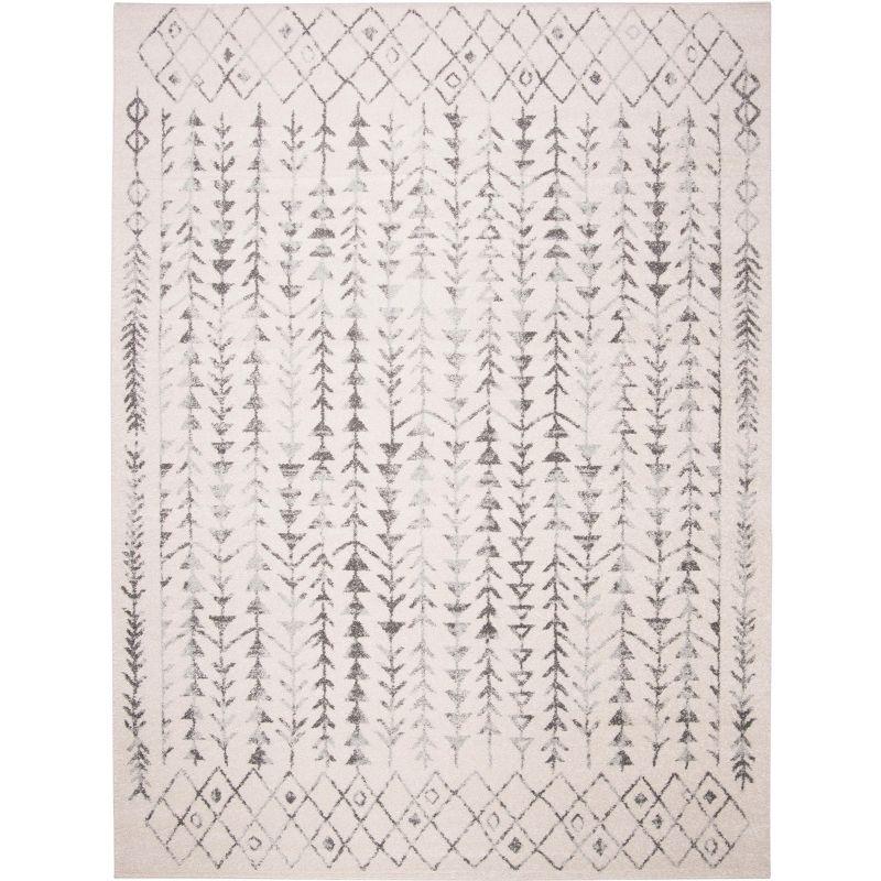 Tulum TUL262 Power Loomed Area Rug - Ivory/Grey - 8'x10' - Safavieh.
