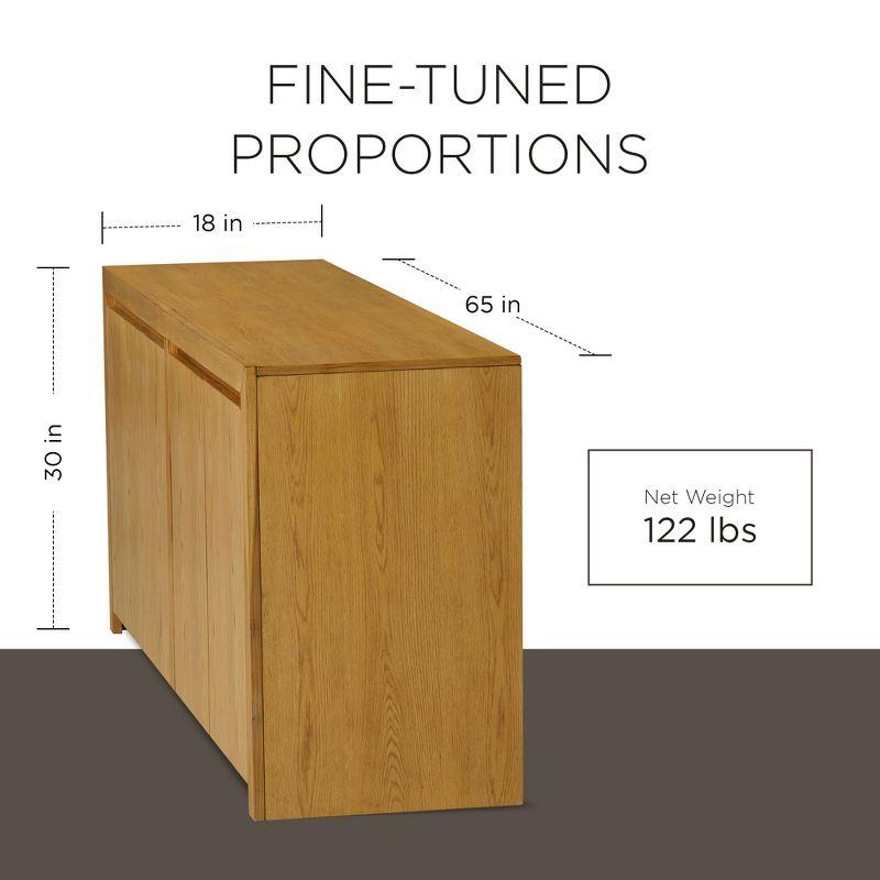 Maven Lane Iris Contemporary Wooden Sideboard