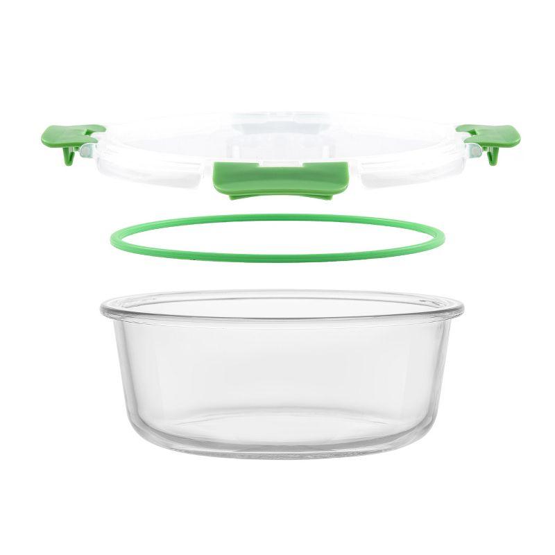 JoyJolt JoyJolt 24-Piece Glass Storage Container Kitchen Food Storage Set with Lids