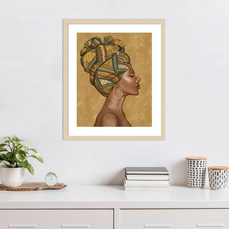 Beautiful Woman I by Bannarot Framed Graphic Art Print