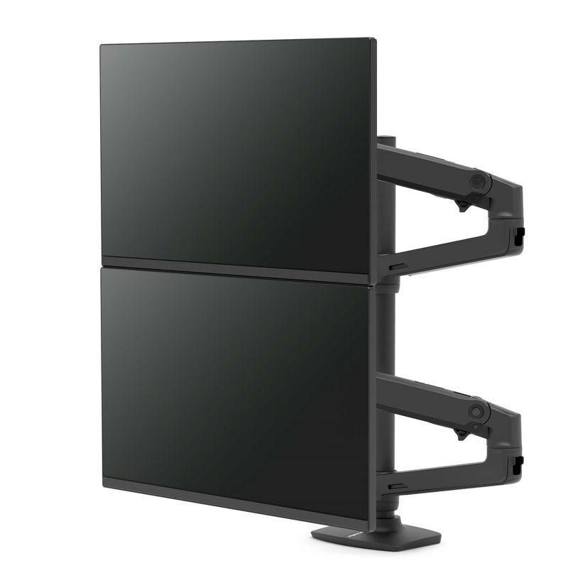 Ergotron Desk Mount for Monitor Display TV Matte Black