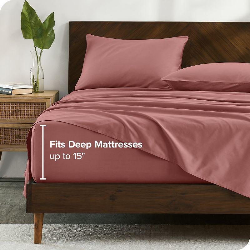 Bare Home 400 Thread Count Sateen Sheet Set