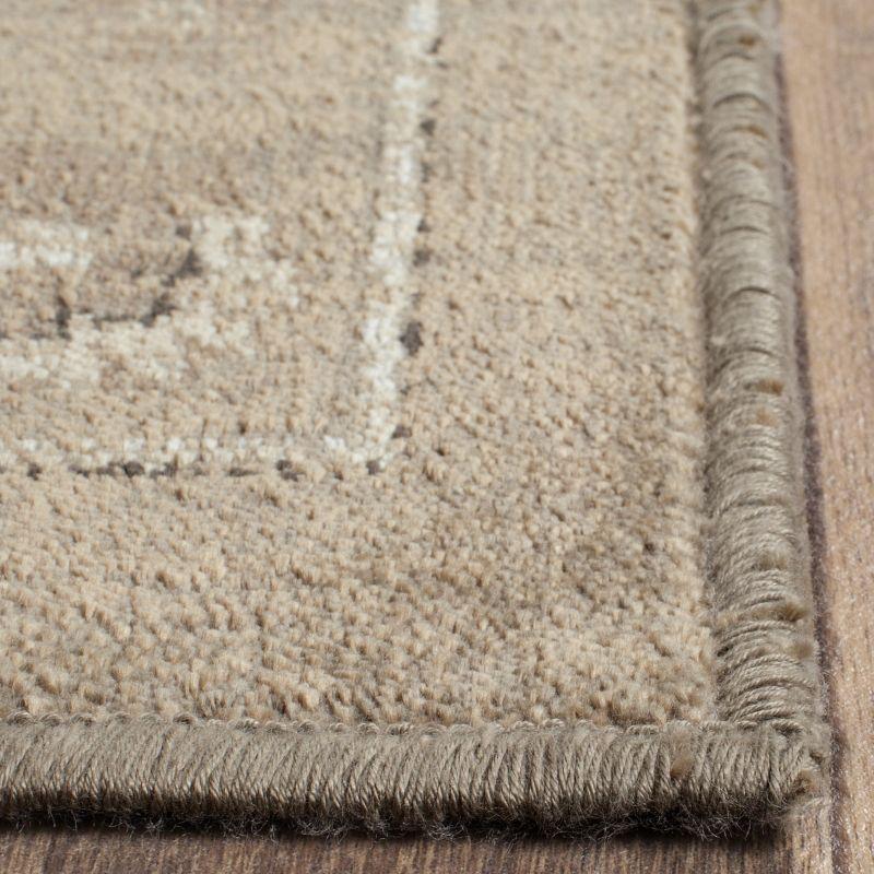 Vintage VTG137 Power Loomed Indoor Skid-Resistant Area Rug - Mouse - 9'x12' - Safavieh