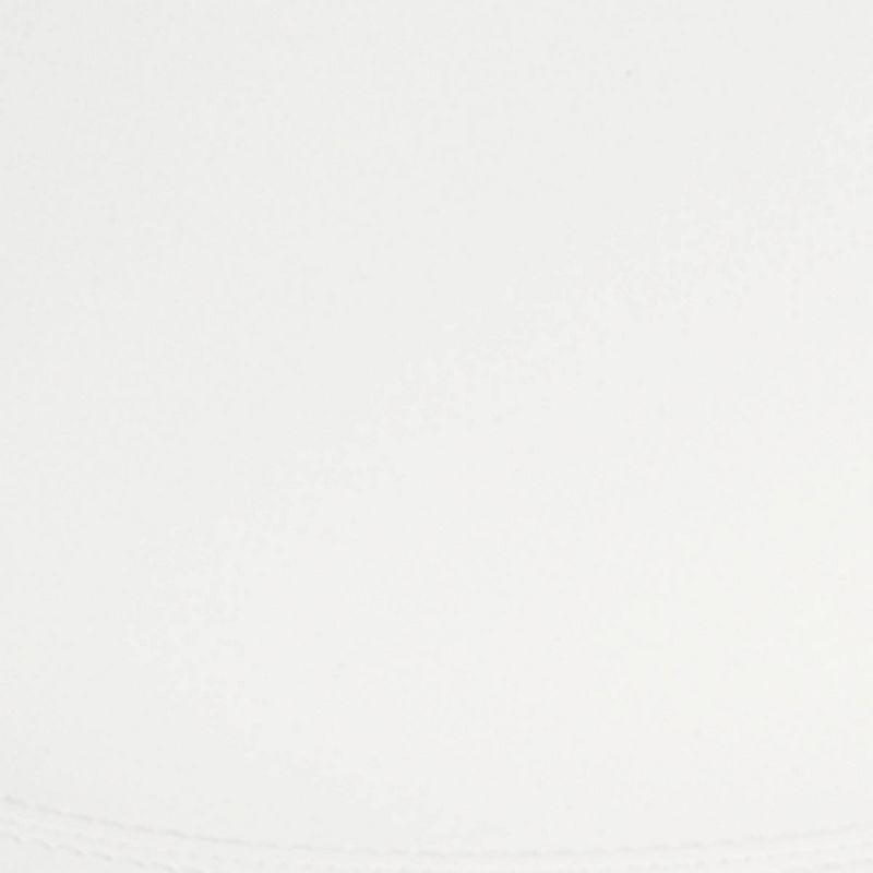 Centiar Pub Height Barstool White: Vintage Faux Leather, Metal Base - Signature Design by Ashley