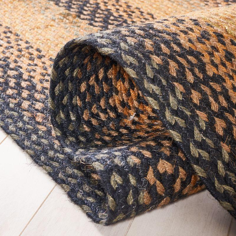 Braided BRD652 Flat Weave Indoor Runner Rug - Natural/Sage - 2'3"x8' - Safavieh