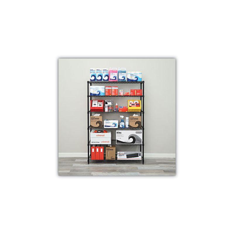 17 Stories Joan 72" H x 48" W x 18" D Commercial Wire Shelving