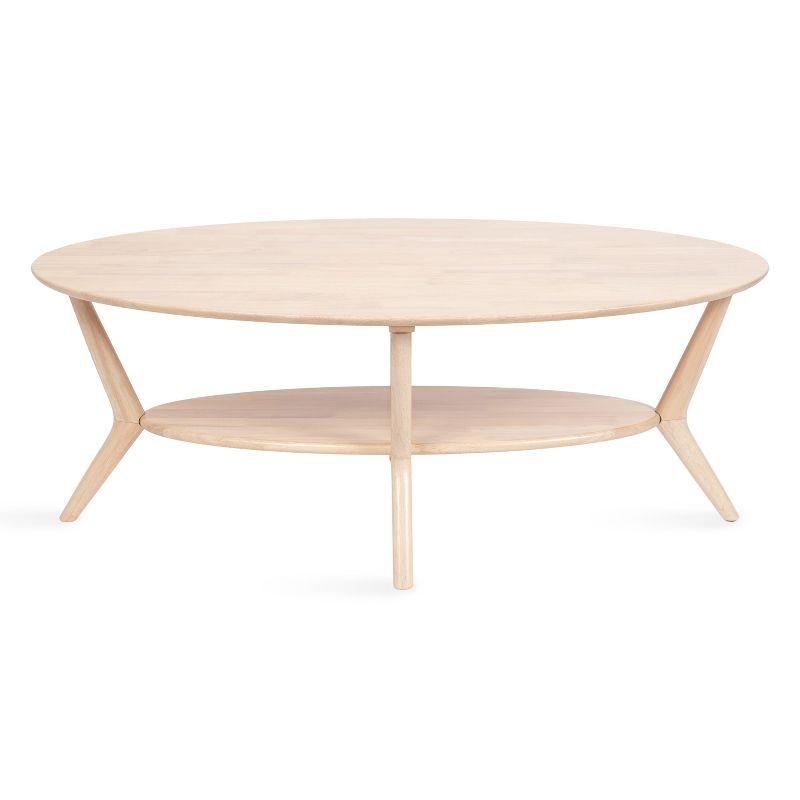 Kate and Laurel Nylah Oval Coffee Table