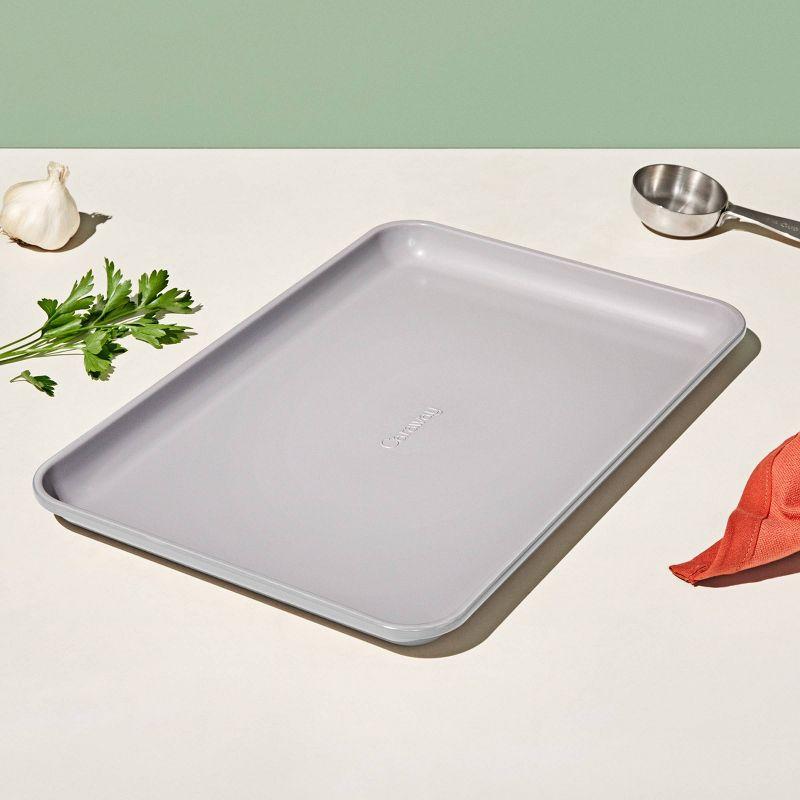 Gray Aluminum Non-Stick Medium Cookie Sheet